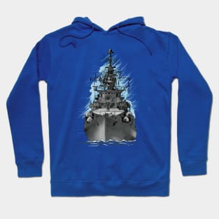 Schlachtschiff Hoodie